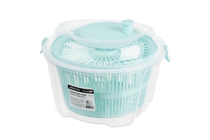Сушарка для салату ARDESTO Fresh, 4.4л, пластик, блакитний