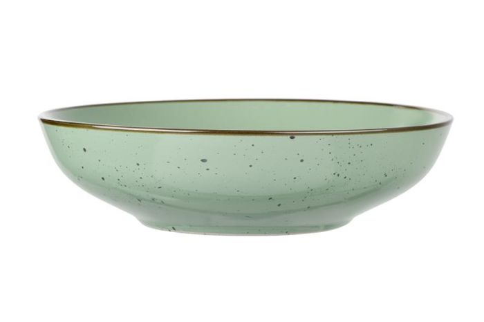 Тарілка супова ARDESTO Bagheria Pastel green, 20см, кераміка, зелений