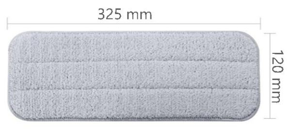 Змінна насадка до швабри ARDESTO Solid FM1 33х12cm, поліестер