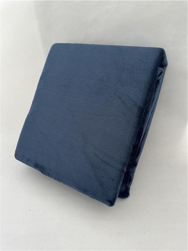 Плед ARDESTO Flannel 160х200см, 100% поліестер, синій темний
