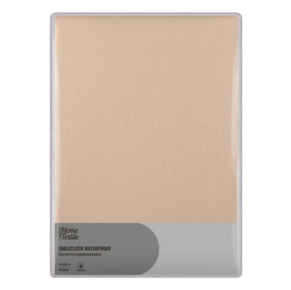 Скатертина ARDESTO Waterproof 140х180см, 100% поліестер, білий
