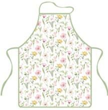 Фартух ARDESTO Spring flowers 60х80см, 100% поліестер, білий