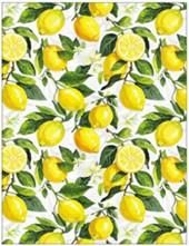 Рушник для кухні ARDESTO Sicilian lemons 50x68см, 100% бавовна, зелений