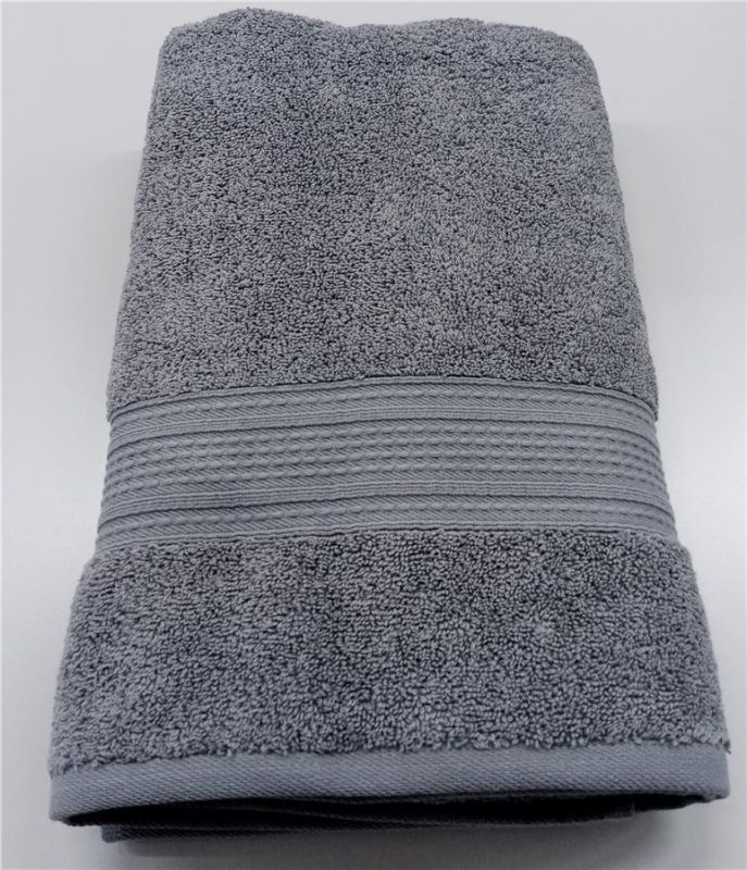Рушник махровий ARDESTO SuperSoft 70х140см, 100% бавовна, сірий
