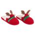 Взуття домашнє ARDESTO Christmas 38/39 розмір, 100% поліестер, підошва 100% гума, червоний