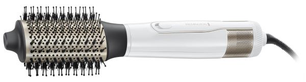 Фен-щітка Remington HydraLuxe, 1200Вт, 3 режими, іонізація, хол. обдув, кераміка, білий