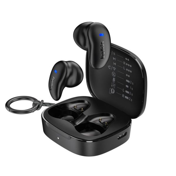 Навушники TWS Belkin Soundform Anywhere True Wireless, чорний