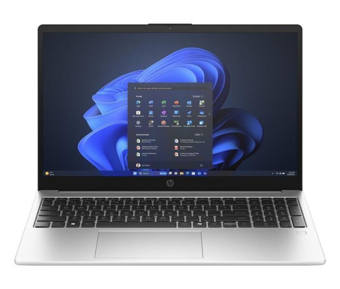 Ноутбук HP 250R-G10 15.6" FHD IPS AG, Intel 5-120U, 16GB, F512GB, UMA, Win11, сріблястий