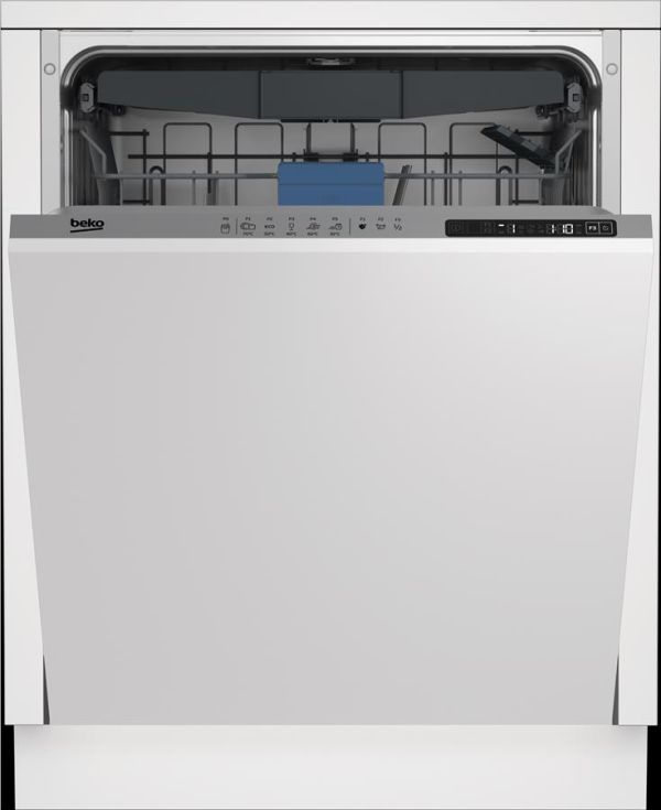 Посудомийна машина Beko вбудована, 14компл., D, 60см, 3й кошик, білий