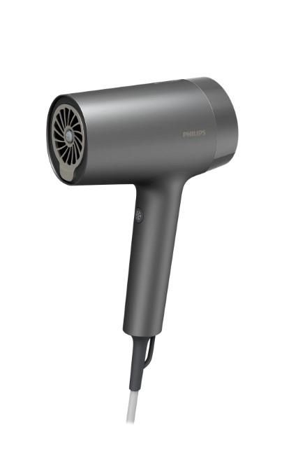 Фен Philips 7000 Series, 1800Вт, 4 режими, DC Motor, дифузор, іоніз-я, хол. обдув,сірий