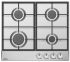 Варильна поверхня Hansa газова, 60см, чавун, нержавіюча сталь