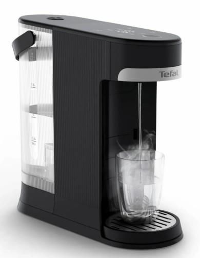 Електрочайник-диспенсер Tefal Instant Hot Water 2л, 5 темп.реж, миттєве нагрівання, сенc. управління, чорний