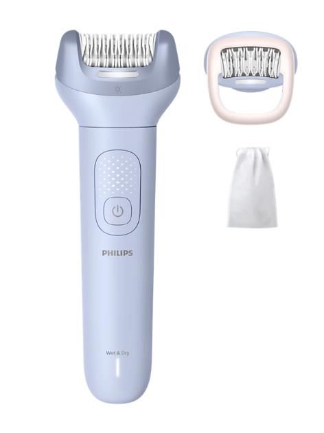 Епілятор Philips Series 8000 дисковий, аккумул., пінцет.-32, волог.+сух., футляр, з підсвіткою, білий