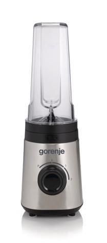 Блендер Gorenje для смузі 320Вт, чаша-600мл, нерж-чорний