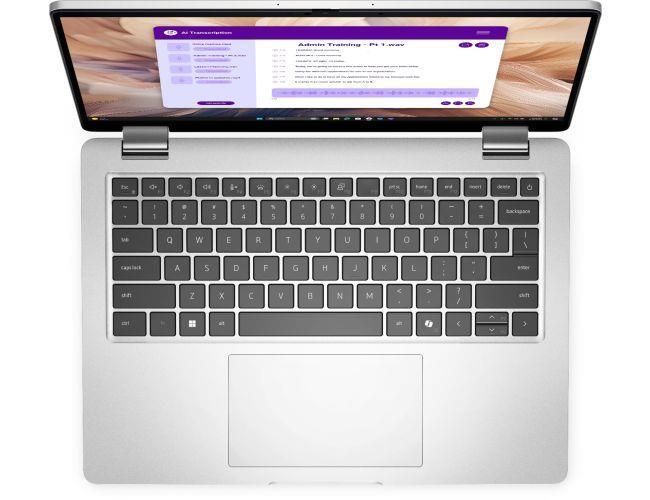 Ноутбук Dell Pro 14 Plus 14" FHD+ AG, Intel U7-268V, 32GB, F512GB, UMA, Win11P, сріблястий, US клавіатура