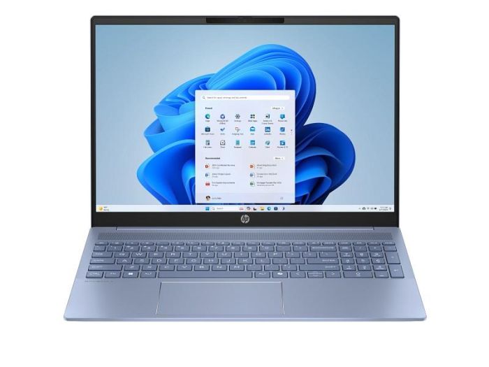 Ноутбук HP OmniBook 5 16-af1008ua 16" WUXGA IPS AG, Intel U7-255U, 32GB, F1TB, UMA, DOS, блакитний
