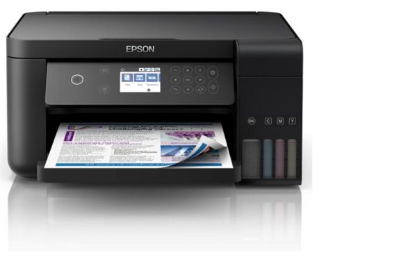 БФП ink color A4 Epson EcoTank L6360 35_23 ppm Duplex USB Ethernet Wi-Fi 4 inks Black Pigment