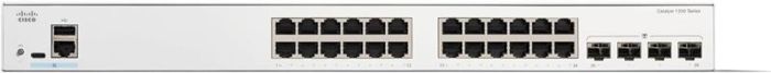 Комутатор Cisco Catalyst 1200 24xGE, 4x1G SFP