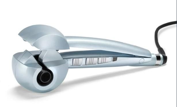 Стайлер Babyliss Curl Secret Hydro-Fusion, автоматичний , 230Вт, темп.режимів-3, 190C–230С, іонізація, кераміка, блакитний