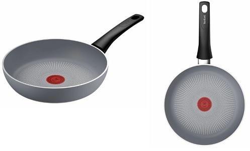 Сковорода Tefal Halo, 24см, алюміній, бакеліт, сірий