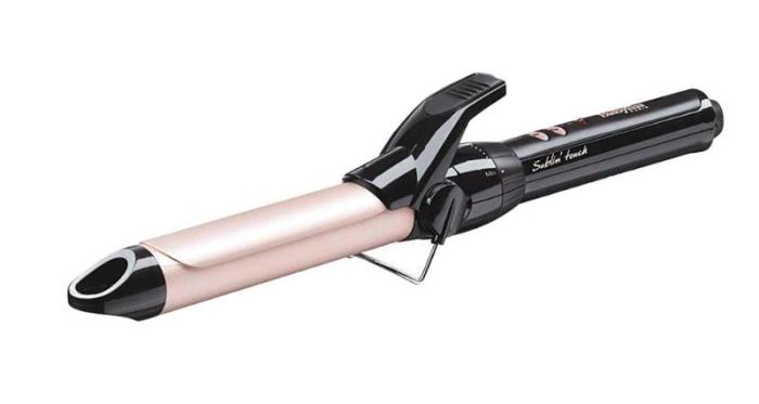 Плойка Babyliss Pro 180 medium, 300Вт, темп.режимів-10, D -25mm, 110-180С, метал, чорний