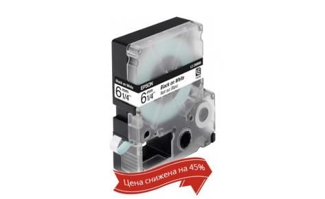 Картридж зі стрічкою Epson LK2WBN принтерів LW-300/LW-400/LW-400VP/LW-600P/LW-700/LW-Z710/LW-900P/LW-1000P/LW-Z5000BE Std Blk/Wht 6mm/9m