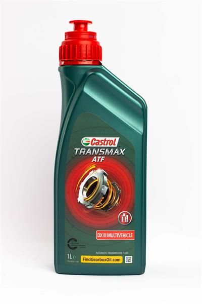 Олива трансмісійна Castrol Transmax ATF Dexron III 1л (23-1 TQ DEX III) (15D675)