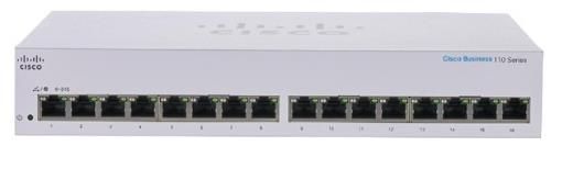 Комутатор Cisco CBS110 16xGE,Unmanaged