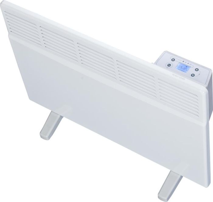 Конвектор ARDESTO СН-1500ECW, 1500 Вт, 15 м2, закритий нагрів. елемент, LED-дисплей, IP 24, електронне керування, тижневий програматор, білий
