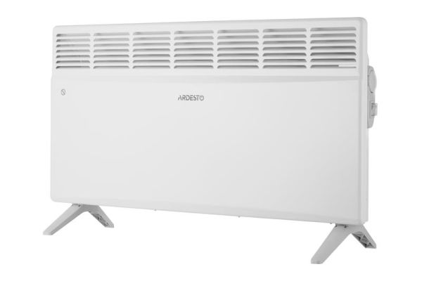 Конвектор ARDESTO CH-2000MCW 20м2, 2000Вт, мех. упр-ння, закр. нагрів. елемент, IP24, білий