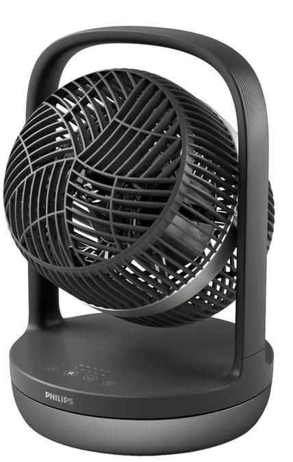 Вентилятор Philips настільний Series 3000, 22см, 27Вт, таймер, поворот 180, чорний
