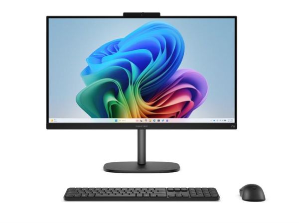 Комп'ютер персональний моноблок HP OmniStudio 27" FHD IPS, Intel 7-240H, 24GB, F512GB, UMA, WiFi, кл+м, DOS, чорний