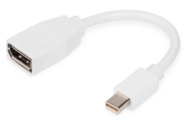 Адаптер DIGITUS miniDisplayPort > miniDisplayPort (M/F), UHD 4K