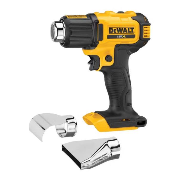 Фен будівельний акумуляторний DeWalt 18В 290-530°C 190л/хв 0.5кг без АКБ та ЗП