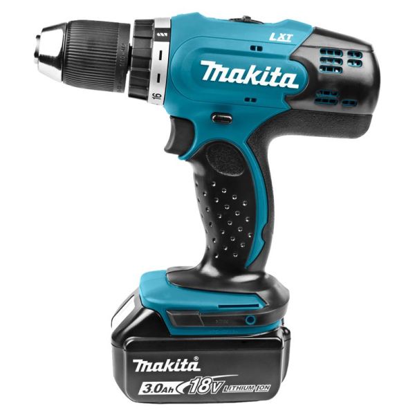 Шурупокрут-дриль акумуляторний Makita DDF453RFE 18B 2х3А·год 42Нм 0-400·0-1300об/хв кейс 1.8кг