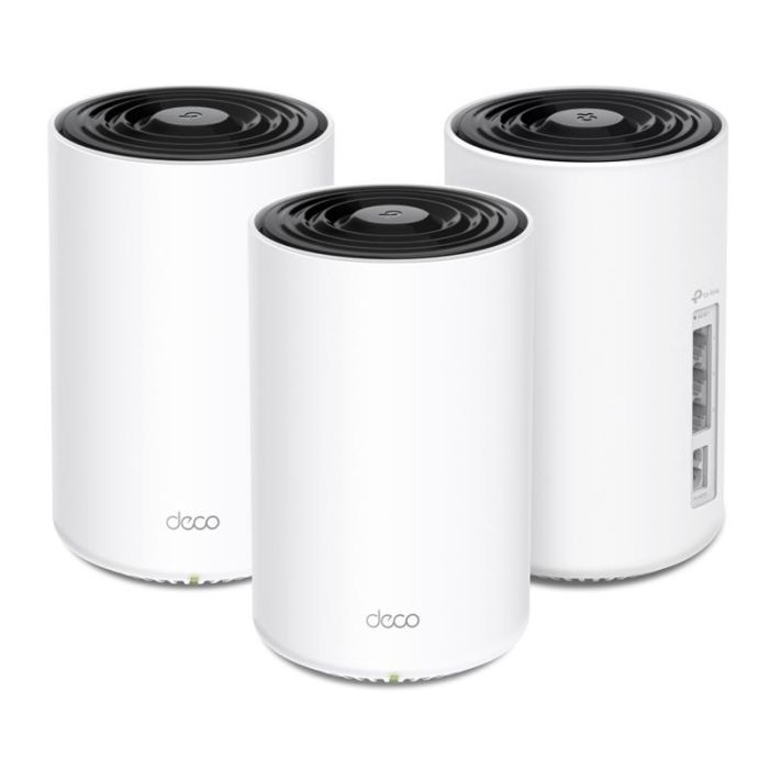 Система WiFi-Mesh TP-LINK Deco PX10 AX1500, 3xGE LAN/WAN, 3 мод, Powerline AV1000