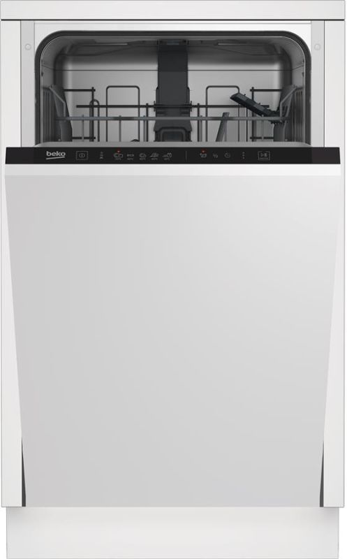 Посудомийна машина Beko вбудована, 10компл., C, 45см, білий