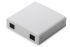 Настінна розетка DIGITUS Wall Outlet (FTTH) for 2x SC Simplex/LC Duplex