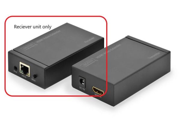 Подовжувач DIGITUS HDMI через CAT 5/IP, приймач, 120м