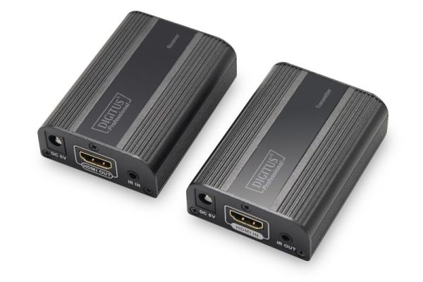 Набір подовжувачів DIGITUS HDMI 2.0, UHD 4K/60 Гц, CAT6 або вище, 70 м