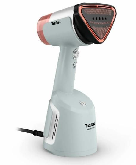 Відпарювач Tefal компактний AeroSteam, 1400Вт, 100мл, постійна пара - 20гр, світло-зелений