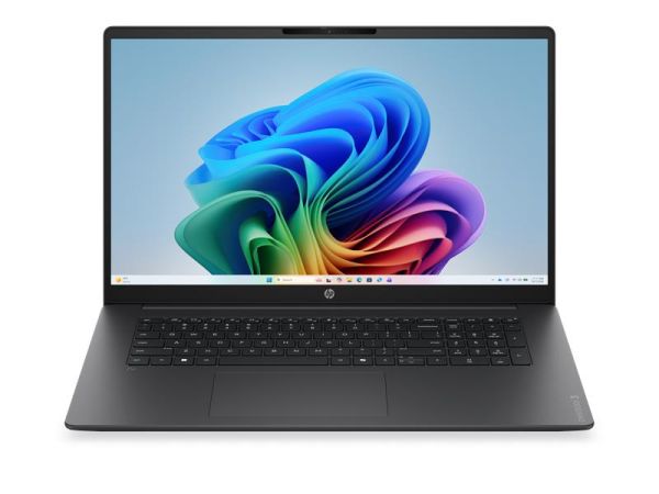 Ноутбук HP OmniBook 3 AI PC 17-dn0003ua 17.3" FHD IPS AG, AMD R5 230, 12GB, F512GB, UMA, DOS, чорний
