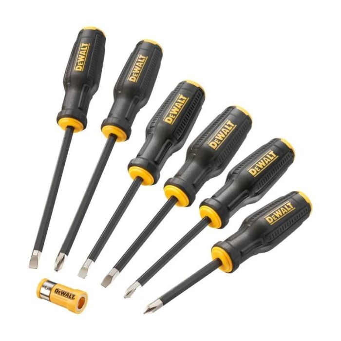 Викрутки DeWALT TOUGHSERIES MAX FIT, SL, PH, набір 6шт