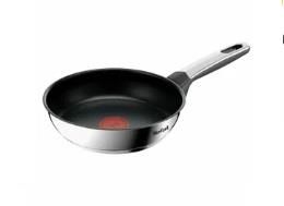 Сковорода Tefal Emotion+, 20см, нержавіюча сталь, бакеліт, чорний