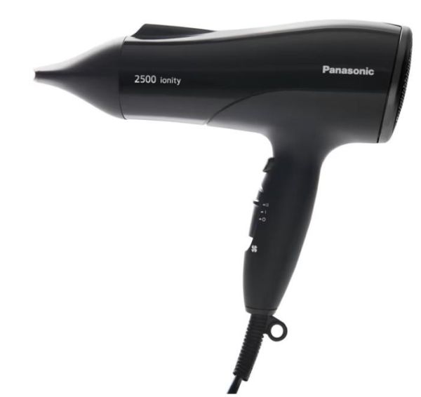 Фен Panasonic, 2300Вт, 3 режими, іонізація, хол. обдув, чорний