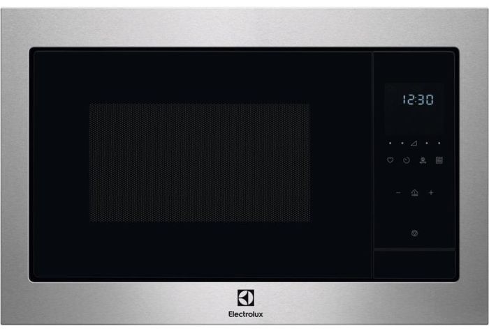 Мікрохвильова піч Electrolux вбудована, 25л, електрон. керування, 900Вт, гриль, дисплей, нерж