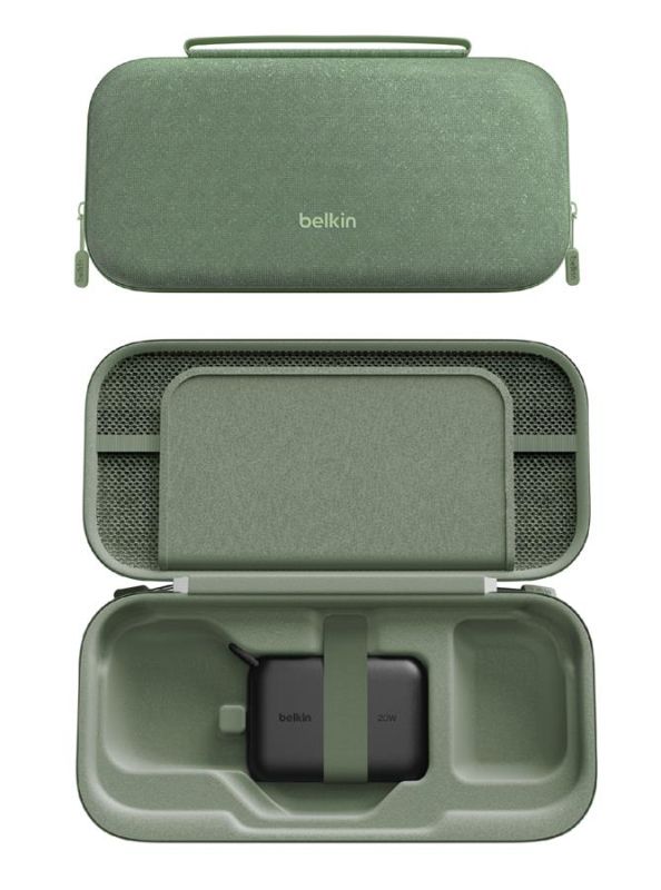 Чохол Belkin із акумулятором 10000мА·год для Nintendo Switch 2, Sage