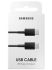 Кабель Samsung USB-C > USB-C заряджання/синхронізації 60Вт PD, 1м, чорний