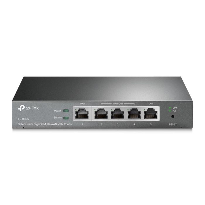 Мультисервісний Маршрутизатор TP-LINK ER605, 2xGE LAN, 1xGE WAN, 2xGE LAN/WAN, USB