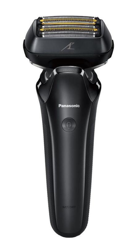 Бритва електр. Panasonic сіткова, 14000 об/хв,  бритв.головок-5, Li-Ion, сух.+волог., тример, чохол,Док-ст., чорний
